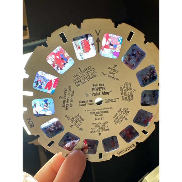 1962 View-Master Popeye 3-Reel Set B5161–63 - Picture 3 of 5